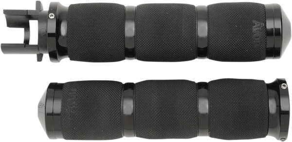 3-ring Air Cushioned Grips Black, 1, nordicamoto.ro