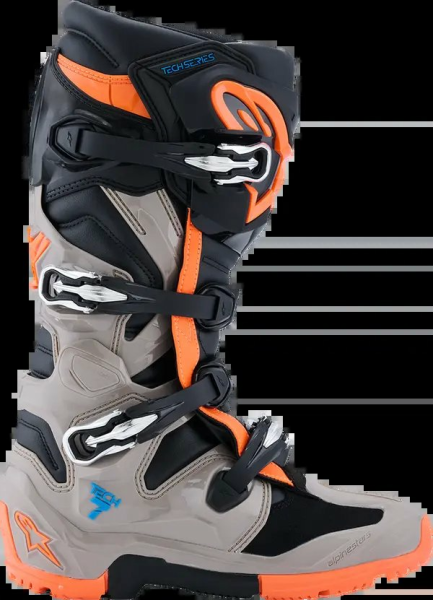 Tech 7 Enduro Boots Black, Gray -9