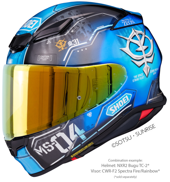 Casca integrala SHOEI NXR2 BUGU TC-2 Albastru XXL-2