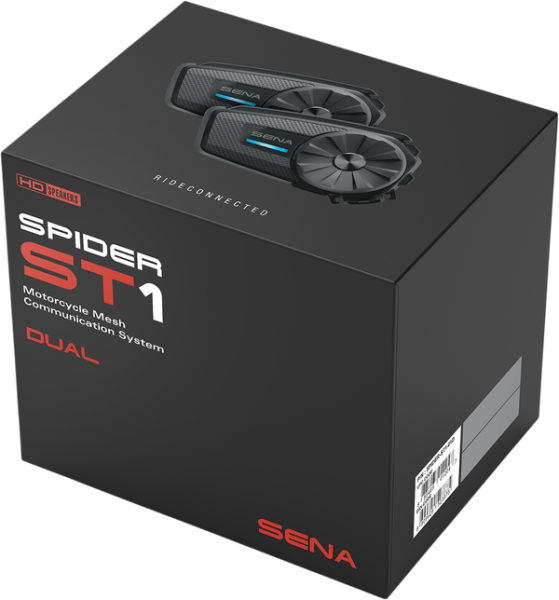 Sistem comunicatie Sena Spider ST1 / pachet dublu-0