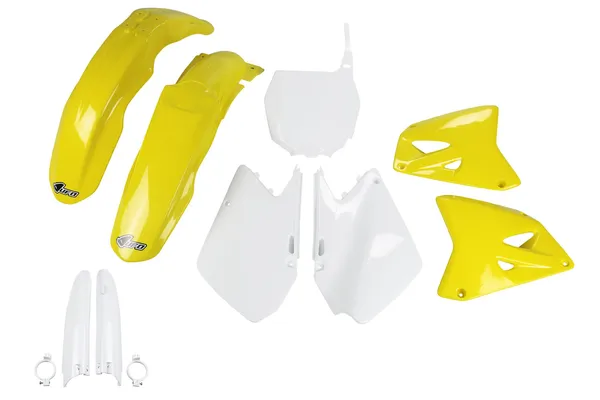 Full Body Replacement Plastic Kit White, Yellow