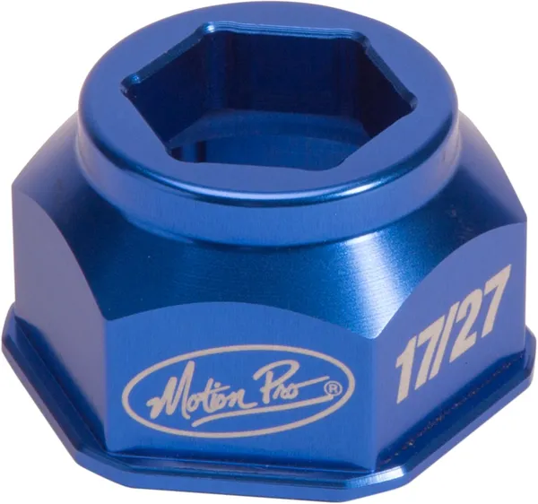 T-6 Combo Lever Hex Adapter Anodized, Blue-0