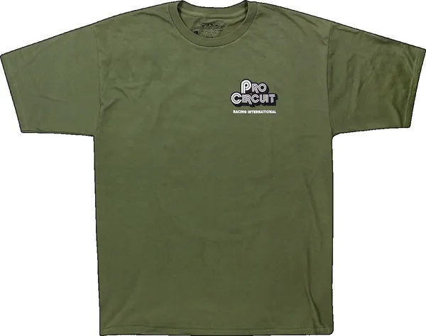 Pit Bike T-shirt Green-1