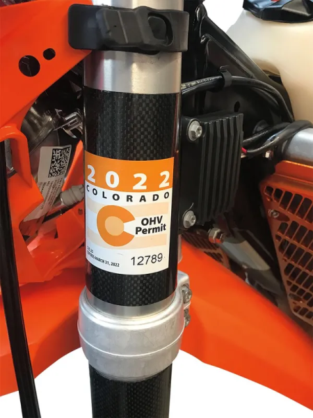 MOOSE RACING Registration Wrap -0