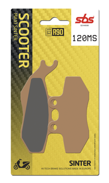 Ms Scooter Maxi Sintered Brake Pads, 2, nordicamoto.ro