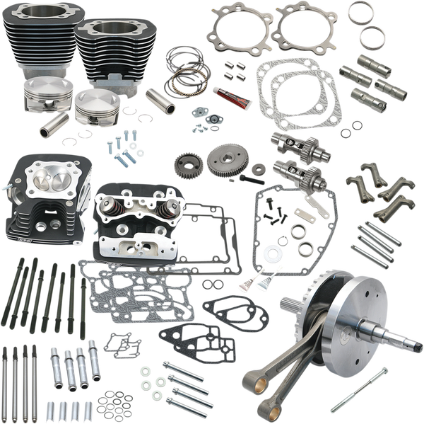 124(r) Hot Set Up® Engine Performance Kit Black, Powder Coated, 1, nordicamoto.ro