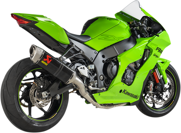 Sistem complet de evacuare Akrapovic Racing Kawasaki ZX-10R din carbon / oțel inoxidabil - S-K10R10-RC-1