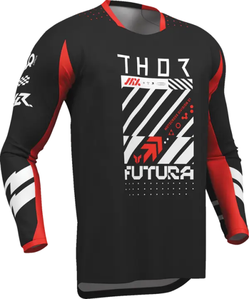 Launchmode Futura Jersey Red, Black -40ee2cf966c0adc522b92d7b6560cebc.webp