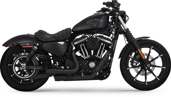Mini Grenades 2-into-2 Exhaust System Black, 1, nordicamoto.ro