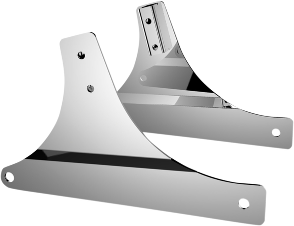 Sissy Bar Side Plates Silver, 1, nordicamoto.ro