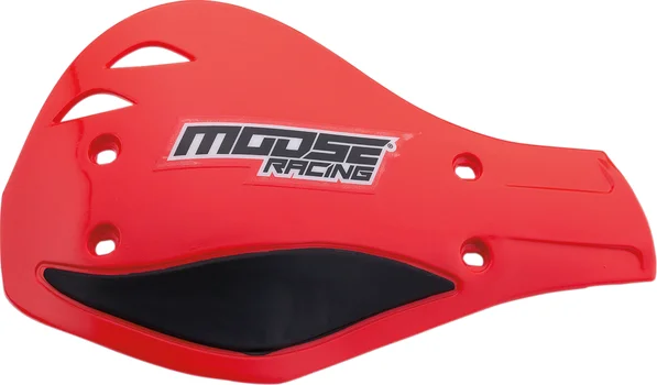 MOOSE RACING Contour Deflector Handguards Black, Red 
