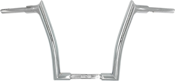 1-1/2(r) Ez Install Pointed Top Handlebar Silver, 1, nordicamoto.ro