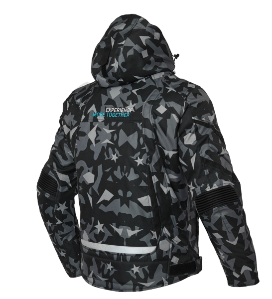 GEACĂ MOTO TEXTILĂ CFMOTO CAMO – GRI / NEGRU, 5, nordicamoto.ro