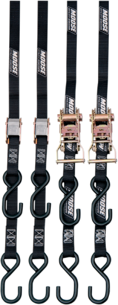 Heavy-duty Tie-downs Black 