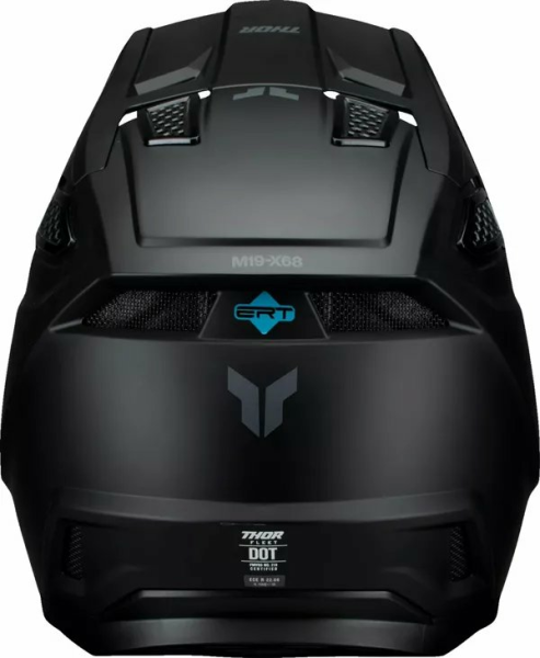 THOR Fleet Blackout Helmet Black -3