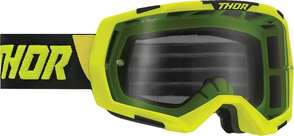 Ochelari Thor Regiment Black/Lime Lentila Colorata-0