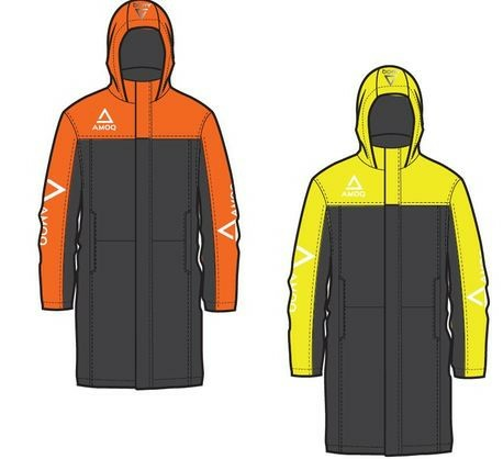 Pelerina de ploaie AMOQ Black/HiVis-0