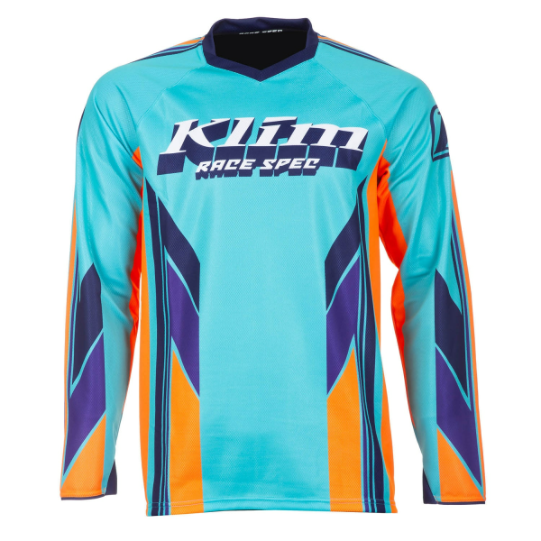 Tricou Klim Revolt Jersey Scuba Blue-15