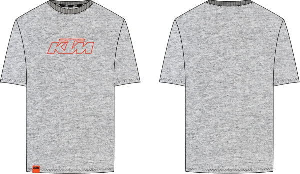 Tricou KTM ESSENTIAL Light Grey Melange-414c1e73f595afac3f029d9791688dbc.webp
