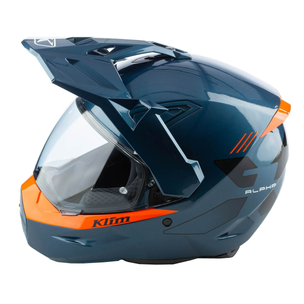 Casca Moto Klim X1 Alpha ECE/DOT Gloss Hi-Vis - White-25