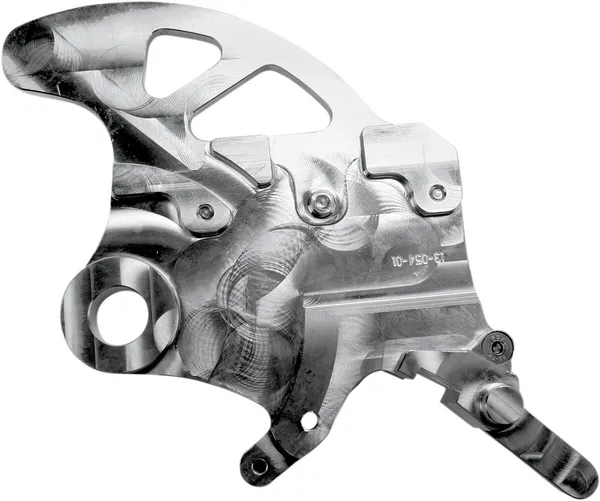 MOOSE RACING Pro Shark Fin Disc Protector With Brake Carrier Silver -0