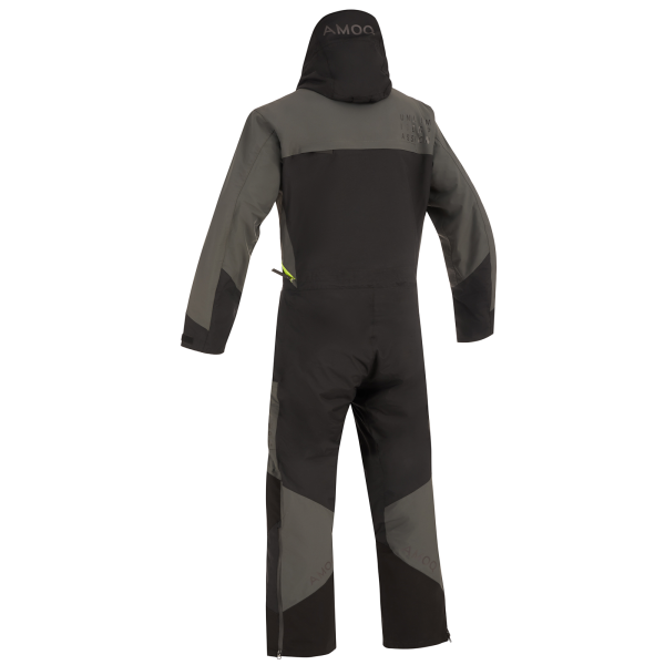 AMOQ Eclipse V3 Monosuit Dk Grey/Black/Hivis XS-1