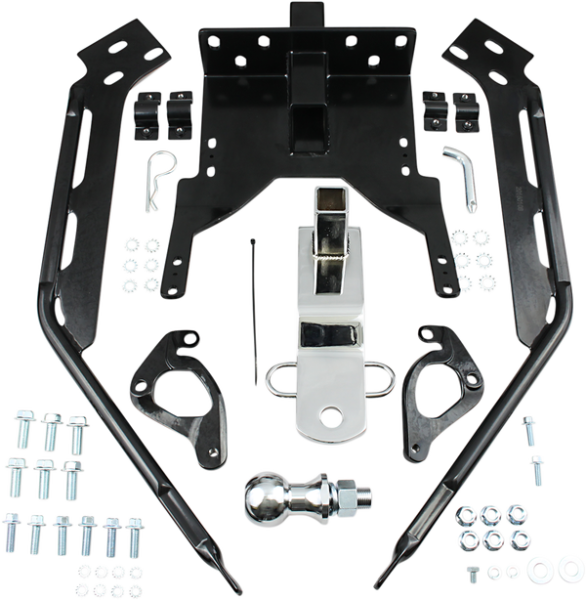 Bolt-on Trailer Hitch With Ball Chrome, 3, nordicamoto.ro