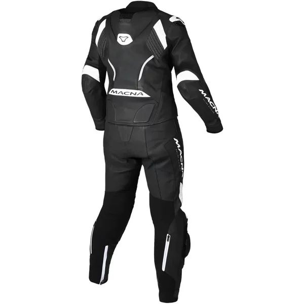 Combinezon de piele dama 2 piese MACNA BLITZ Negru 36, 2, nordicamoto.ro