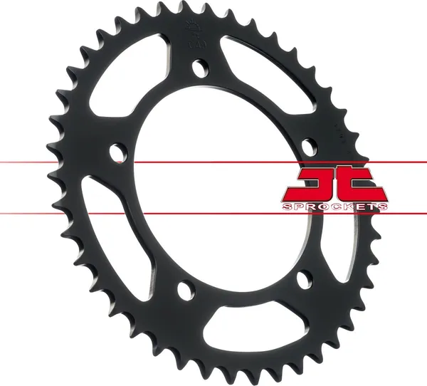 JT SPROCKETS Steel Rear Sprocket Black -1