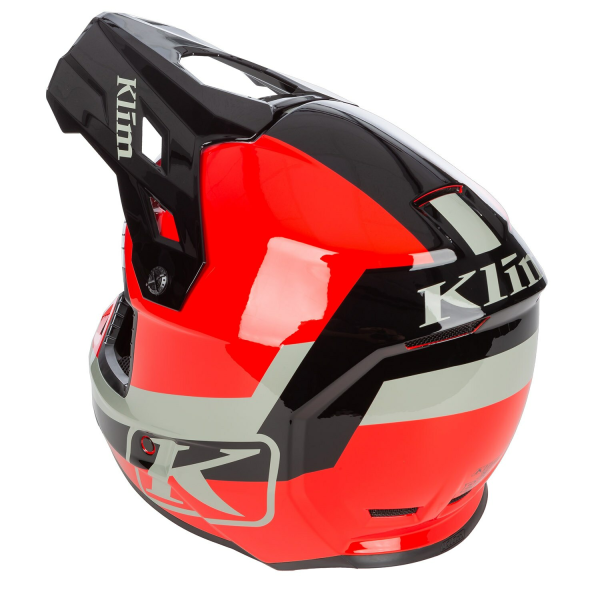 Casca Snowmobil Klim F3 ECE Elevate Black - Asphalt-22