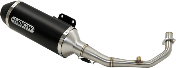 Urban Exhaust Maxi Scooter Black, 1, nordicamoto.ro