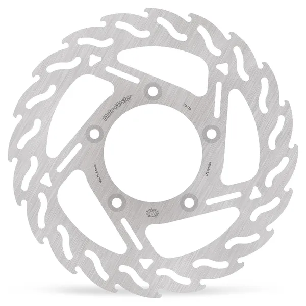 Flame Series Fixed Rotor Silver, Stainless Steel-0
