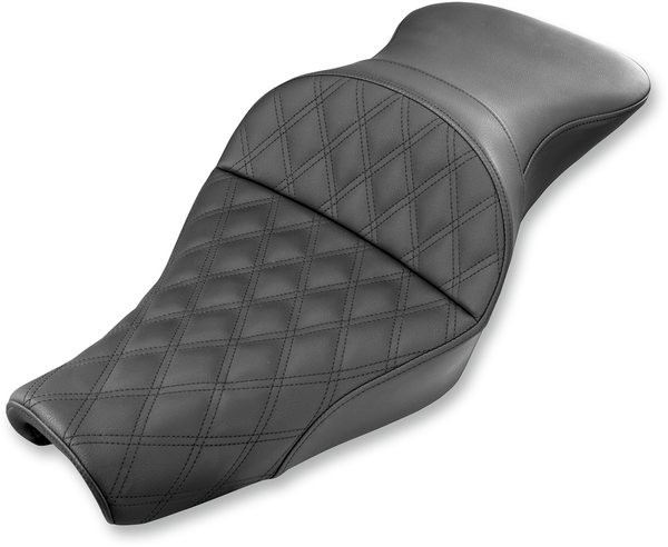 Explorer Lattice Stitch Seat Black, 1, nordicamoto.ro