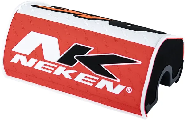 Oversized Handlebar Pad Red, White-0