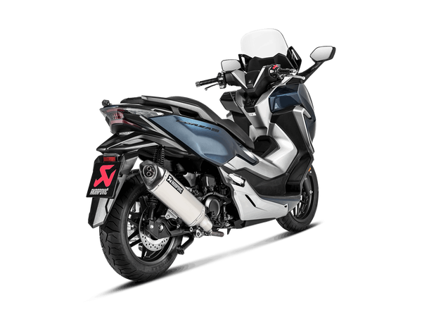 Slip-on Line Muffler Scooter Black, Carbon Fiber-4