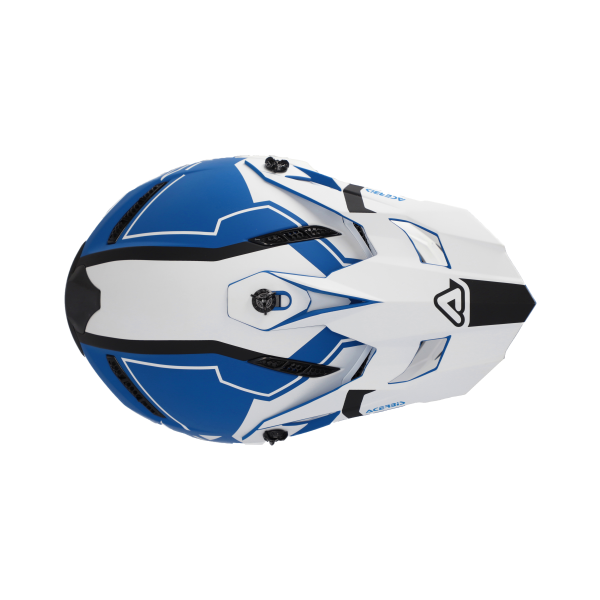 Casca Acerbis Profile 5 White/Blue-0