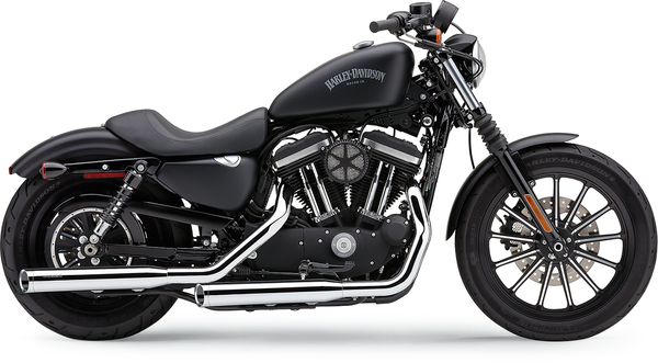 3(r) Slashcut Slip-on Mufflers Chrome, 1, nordicamoto.ro