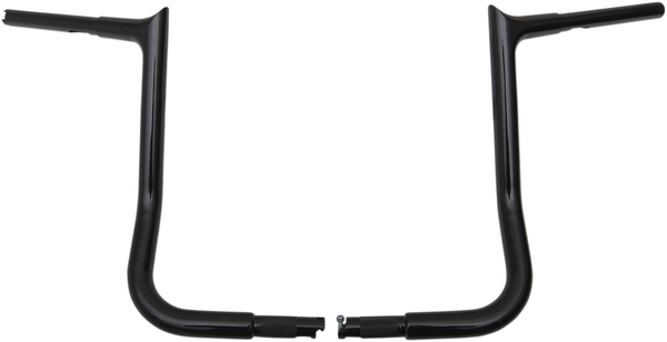 1-1/4(r) Ez Install Pointed Top Handlebar Black, 5, nordicamoto.ro