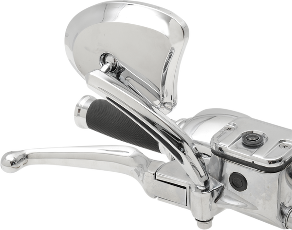 Touring Mirror With Slotted Stem Chrome, 4, nordicamoto.ro