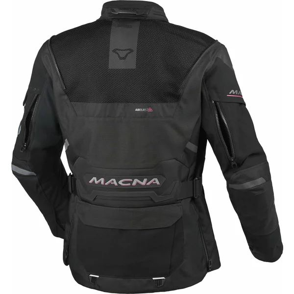 Geaca dama textil impermeabila touring/adventure MACNA FLEXODUS XS Gri/Negru/Verde, 37, nordicamoto.ro