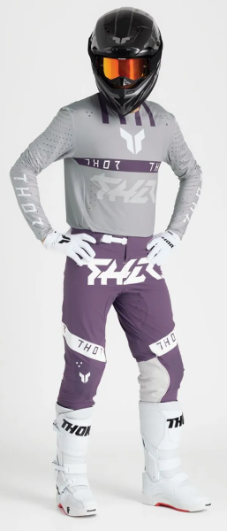 Tricou THOR Sportmode Flite Gray-5