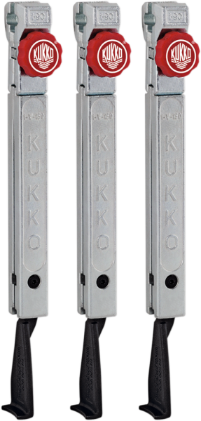 3 Narrow, Quick Adjusting Jaws (set) - Series 3-s Black, Red, Silver, 1, nordicamoto.ro