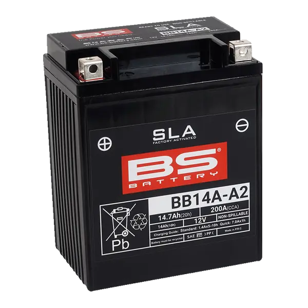Sla Factory-activated Agm Maintenance-free Batteries Black-1