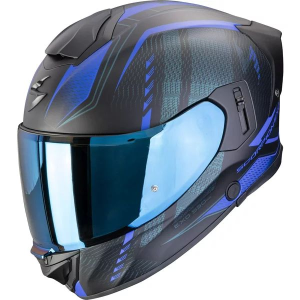 Casca integrala SCORPION EXO-530 AIR THERAS S Negru/Rosu, 17, nordicamoto.ro