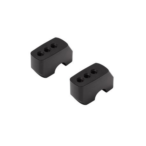 Handlebar Risers Black, 1, nordicamoto.ro