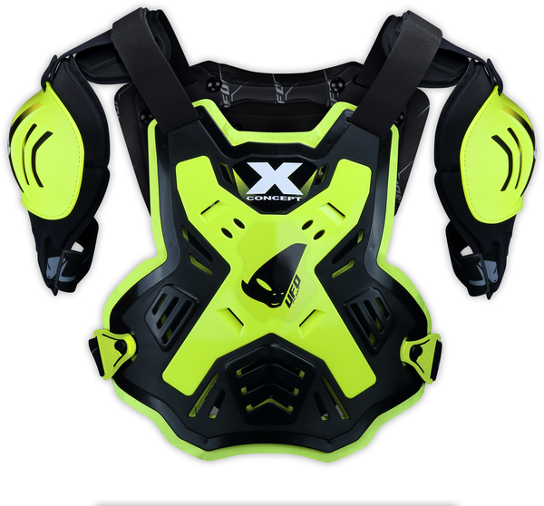 X-concept Chest Protector Black, Yellow-0
