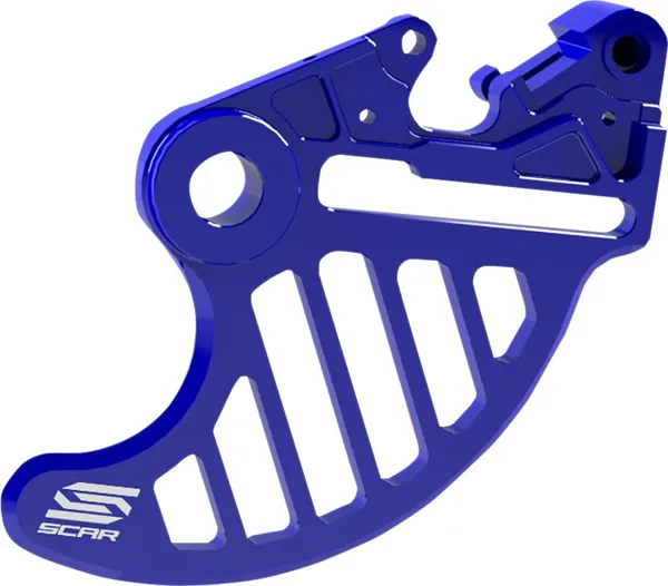 Brake Rotor Guard Anodized, Blue-0