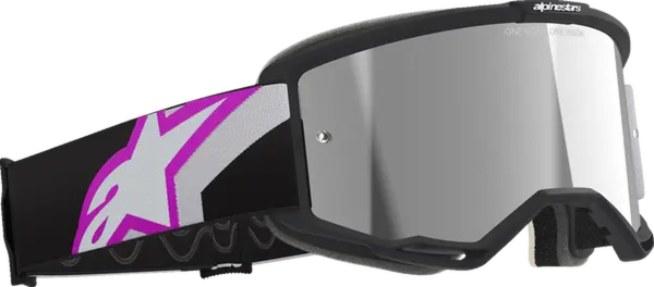 Vision 5 Corp Goggle Black, Purple -0