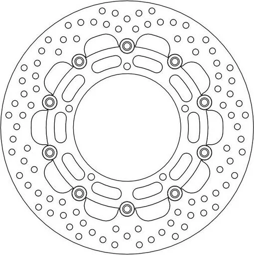 Halo Series Floating Racing Rotor Stainless Steel