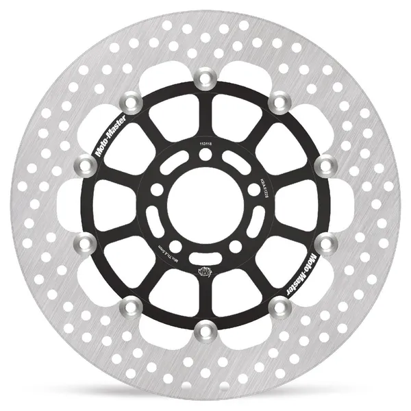 Halo Series Floating Rotor Black, Stainless Steel-1